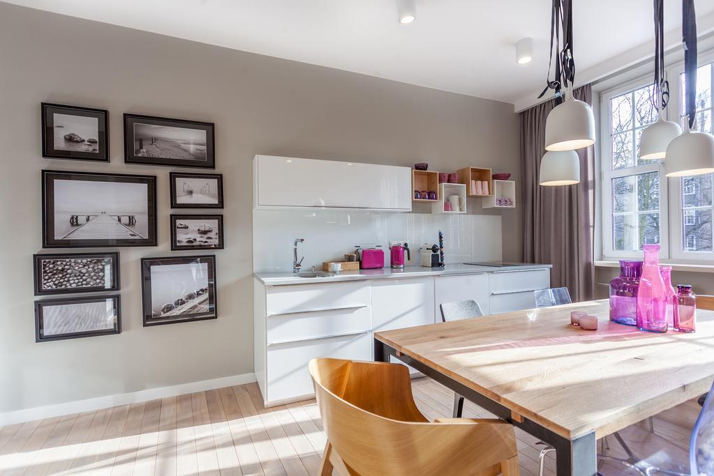 Apartament Soleil III Lägenhet Gdańsk Rum bild