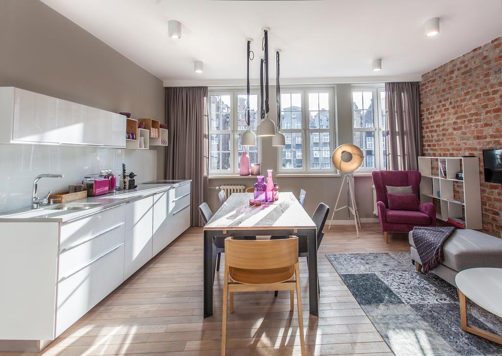 Apartament Soleil III Lägenhet Gdańsk Rum bild