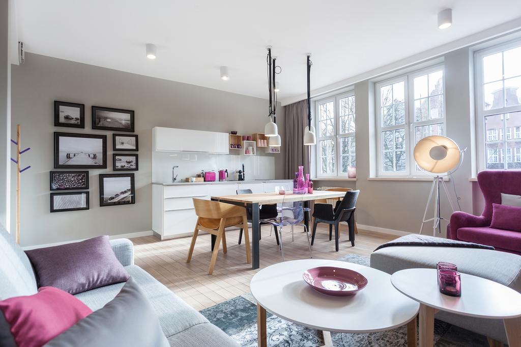 Apartament Soleil III Lägenhet Gdańsk Rum bild