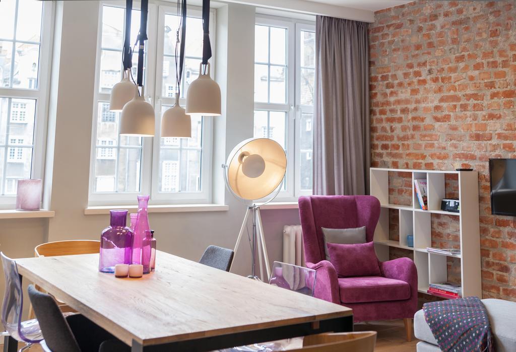 Apartament Soleil III Lägenhet Gdańsk Rum bild